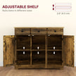 Rubberwood top sideboard – image 5