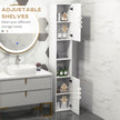 Tall high gloss bathroom cabinet – image 5