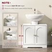 Under sink cabinet with arched doors – image 8