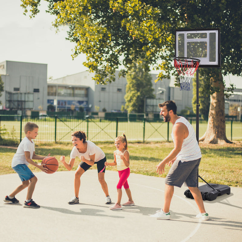 Adjustable basketball hoop and stand – image 2