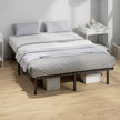 Double metal platform bed frame – image 8