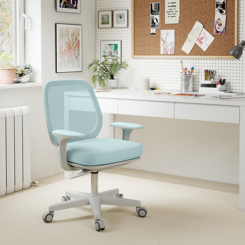 Vinsetto 44-56cm Mesh Back Office Chair - Light Green – view 8