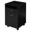 Mobile filing cabinet with open shelf – image 10