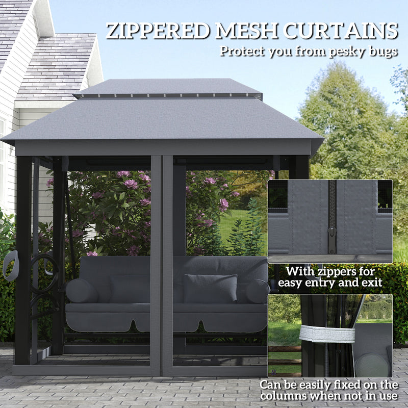 3-in-1 swing seat gazebo – image 6