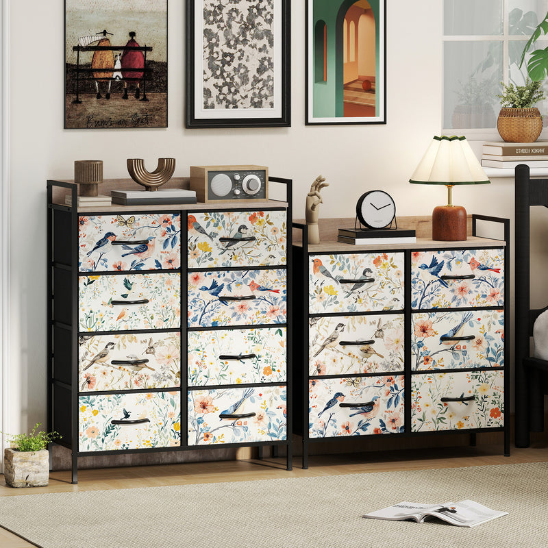 8-drawer fabric chest of drawers – image 8