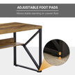 Industrial K-leg computer desk – image 5