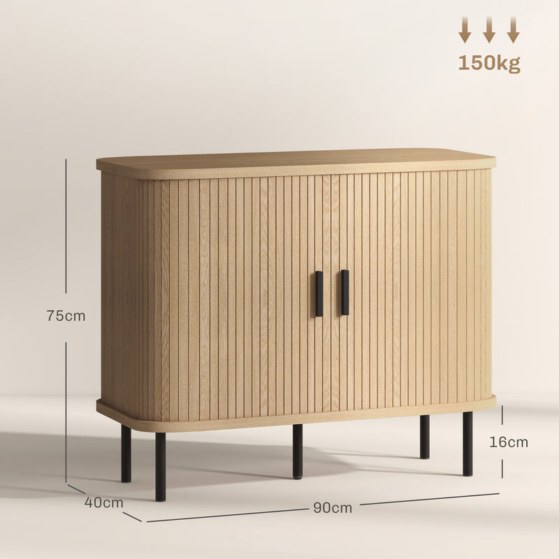 Tambour door sideboard – image 3
