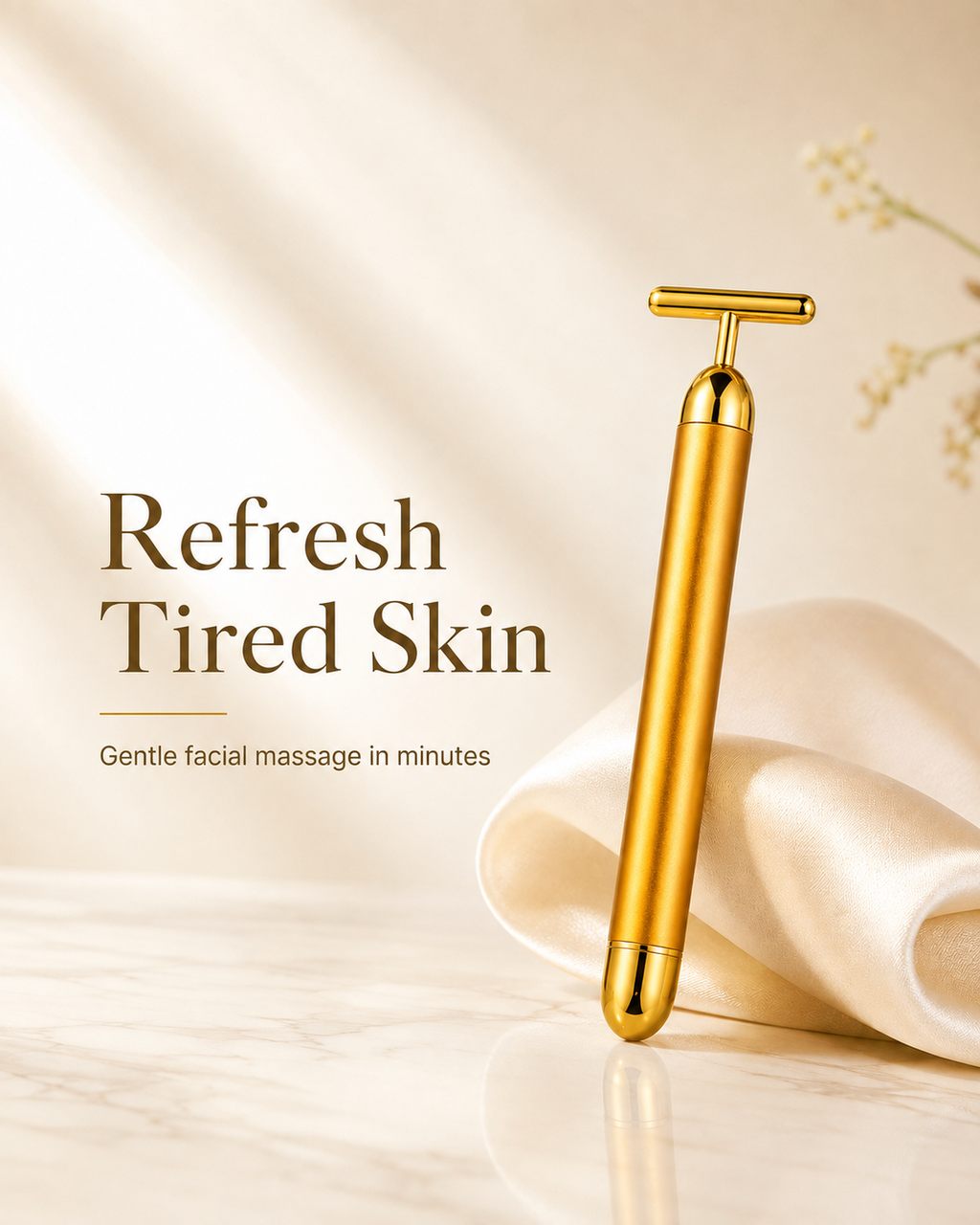 Electric Facial Massage Stick
