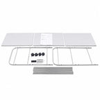 3-Tier Rolling Utility Cart for Kitchen, office & Salon