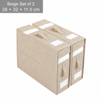 Fabric Bedding Storage Box for Closet