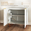 White ribbed sideboard – image 5