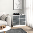6-drawer fabric storage cabinet – image 2
