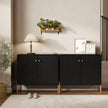 Fluted sideboard cabinet – image 8