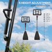 245–305 cm basketball hoop and stand – image 4