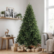 7ft Christmas tree with fir wood base – image 8