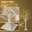 Close-up of artificial branches and leaves