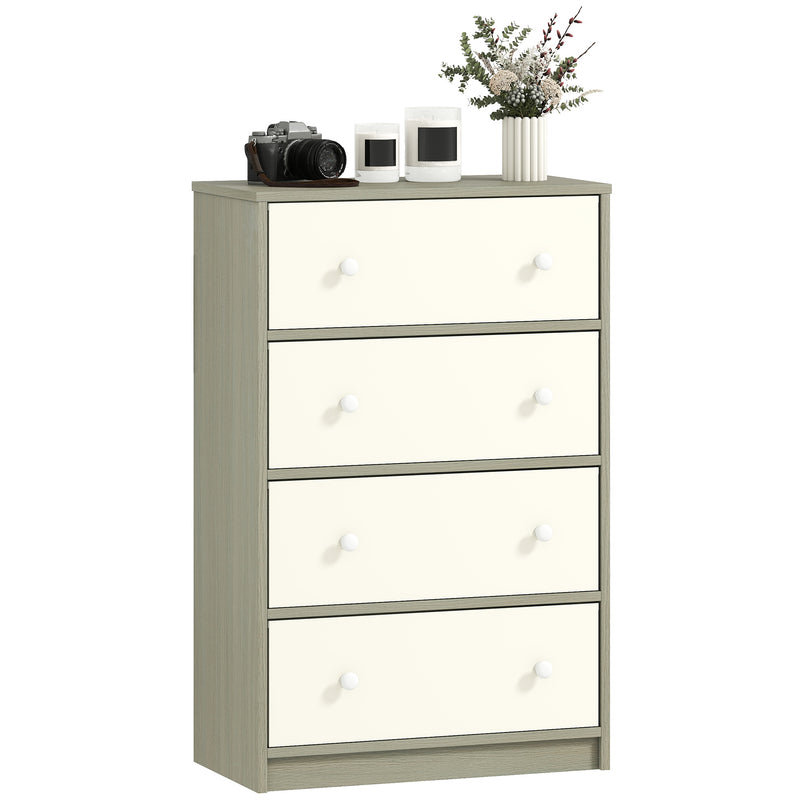 4-drawer fabric chest of drawers – image 10