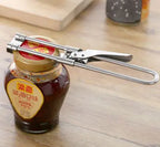 Premium Stainless Steel Adjustable Jar Opener – Multi-Function Screw Cap Tool