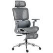 HOMCOM Ergonomic Office Chair, High Back Mesh Desk Chair, Grey – view 10
