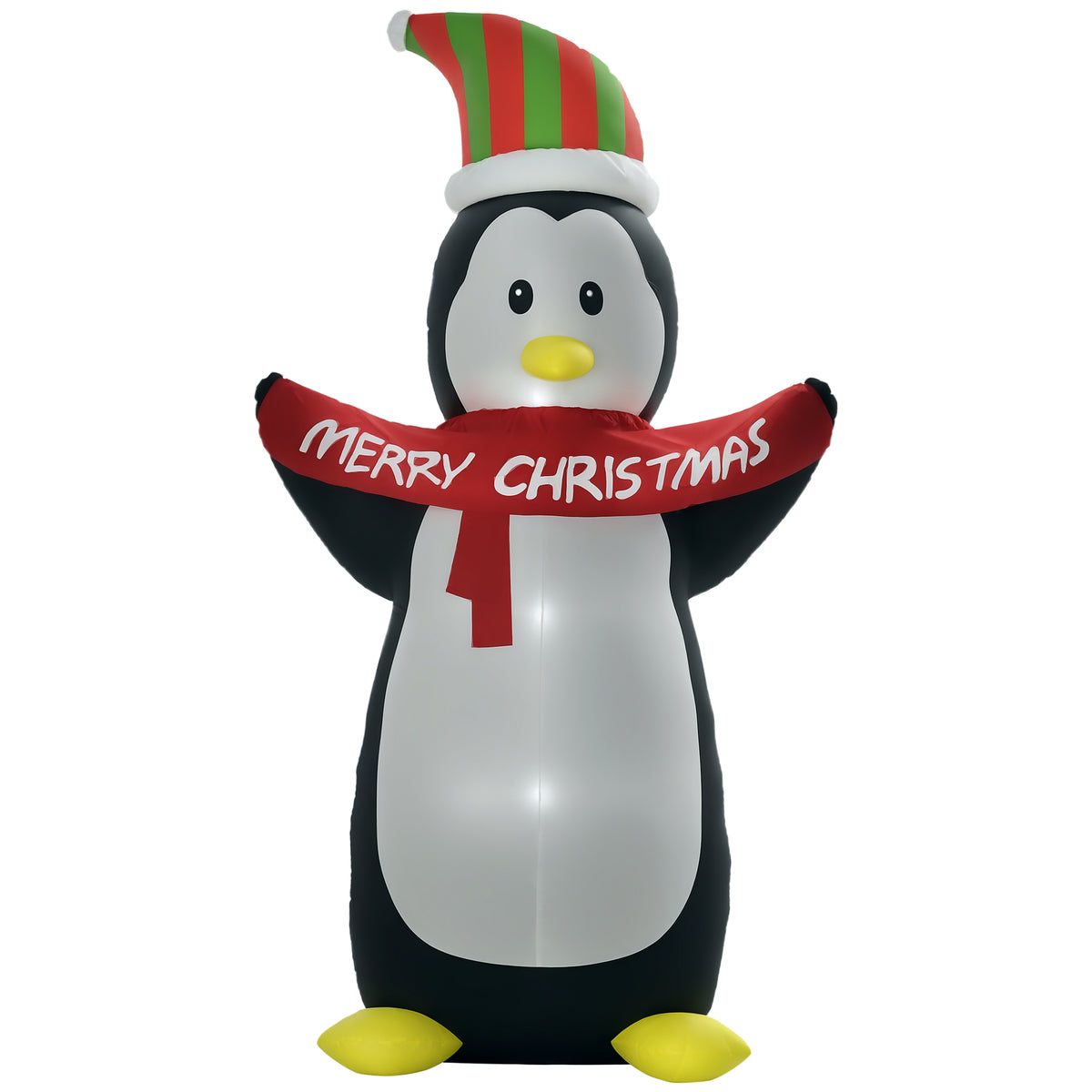 8ft Penguin on a white background