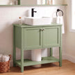Green under sink cabinet – image 2