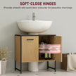 Natural under sink vanity unit – image 5