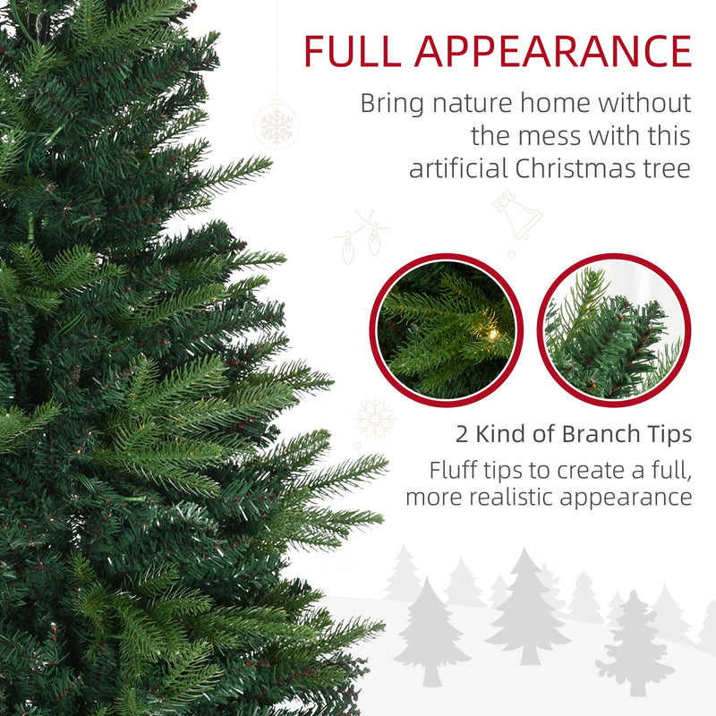 4ft pre-lit Christmas tree with vase base – image 5