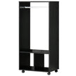 60 cm black open wardrobe – image 10