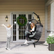 Mesh hanging egg chair – image 10