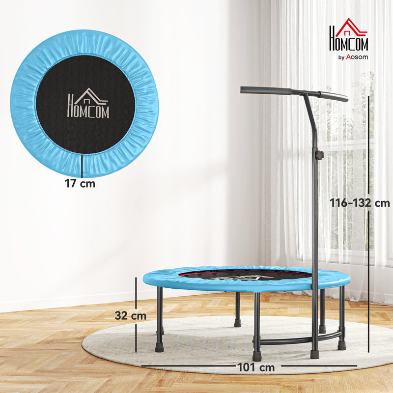 Blue 40" fitness trampoline – image 3