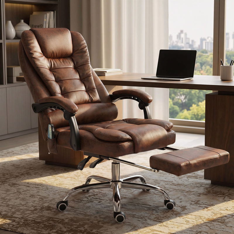 Heated massage executive chair – image 2