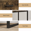 Rustic brown bedside table – image 6