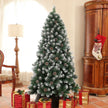 6ft snow-dipped pine Christmas tree – image 2