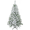 5ft snow-flocked pine Christmas tree – image 10