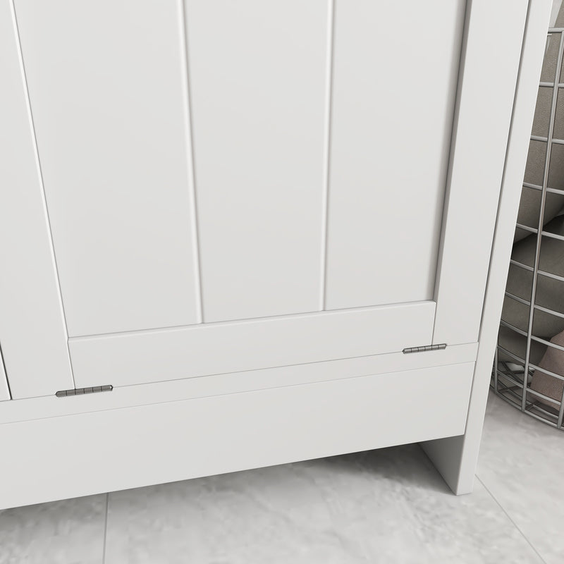 Laundry hamper cabinet – image 9