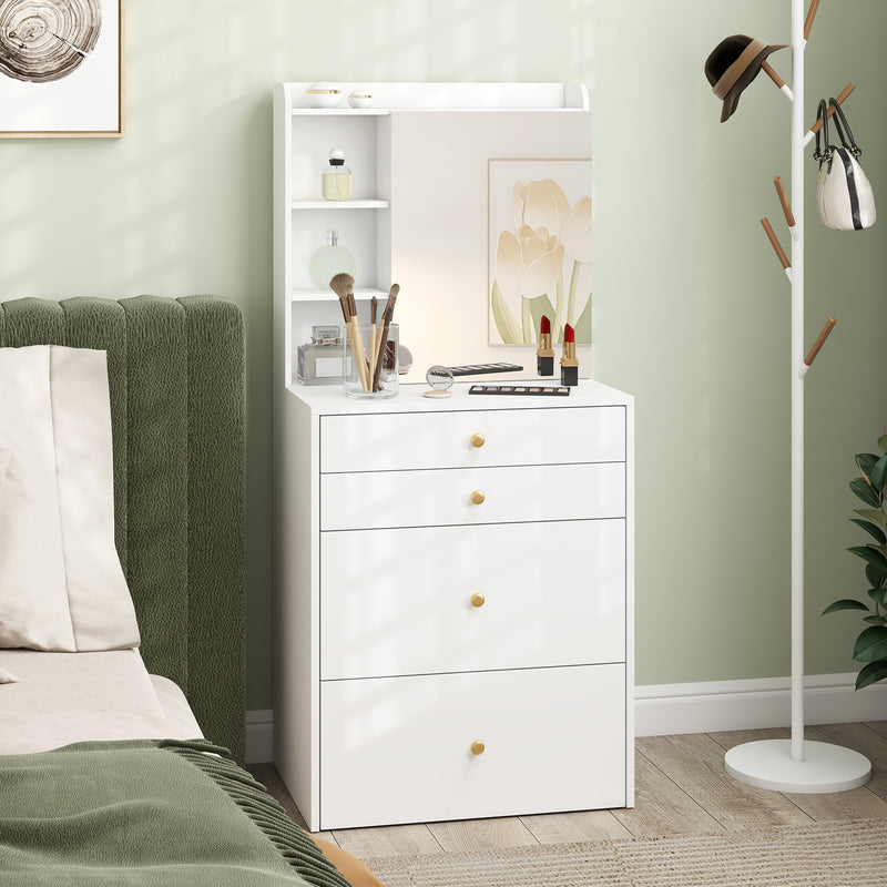 Compact dressing table with stool – image 8