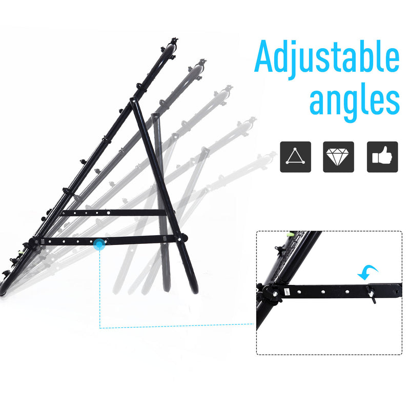 Black football rebounder net – image 4