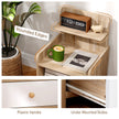 Wood-effect bedside table – image 5