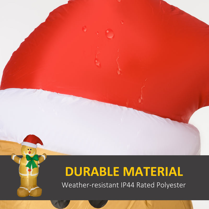 Close-up of the inflatable fabric and design