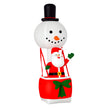8ft Santa and Snowman Hot Air Balloon Christmas Inflatable on a white background