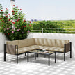5-seater corner sofa set – image 8