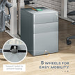 Lockable steel filing cabinet – image 6