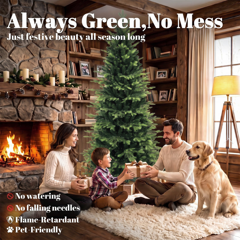 6ft Geneva fir Christmas tree – image 4