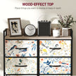8-drawer fabric chest of drawers – image 5
