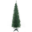 6ft green pencil slim artificial Christmas tree