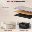 5-drawer fabric chest with side pockets – image 6