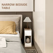 Slim bedside tables set – image 5