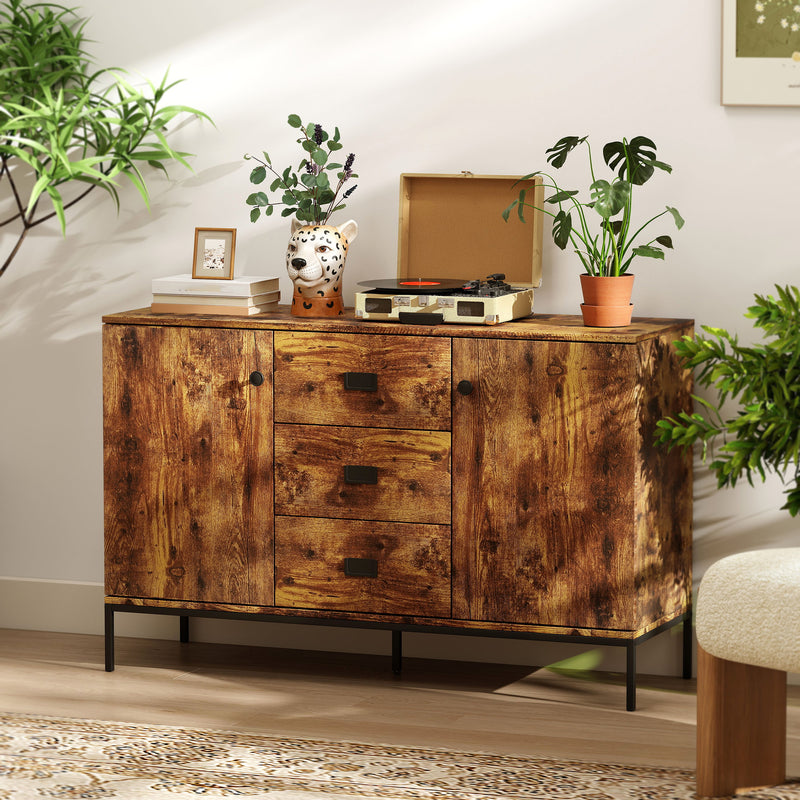 120 cm sideboard with 3 drawers – image 8