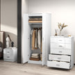 White high gloss bedroom set – image 9
