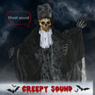 189cm Animated Ghost Bridegroom with Glowing Eyes – image 4 of 9